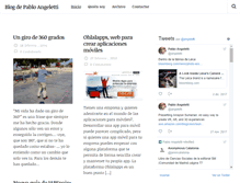 Tablet Screenshot of angeletti.es